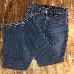 JBRAND Flair leg dark wash jeans (24)